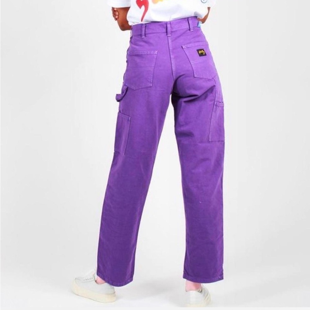 Stan Ray Purple High-Rise Carpenter Pants